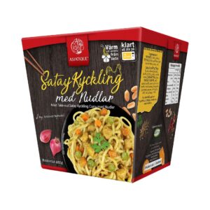 Satay Kyckling med Nudlar